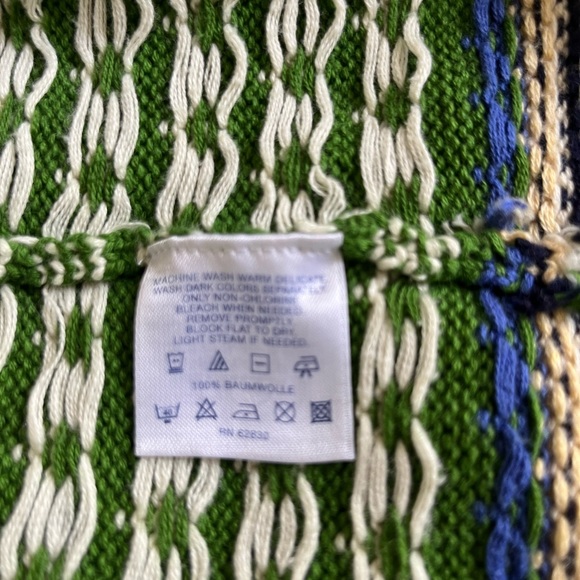 Land’s End Girls Fair Isle Full Zip Sweater, Sz: 16 (XL) - Picture 4 of 5